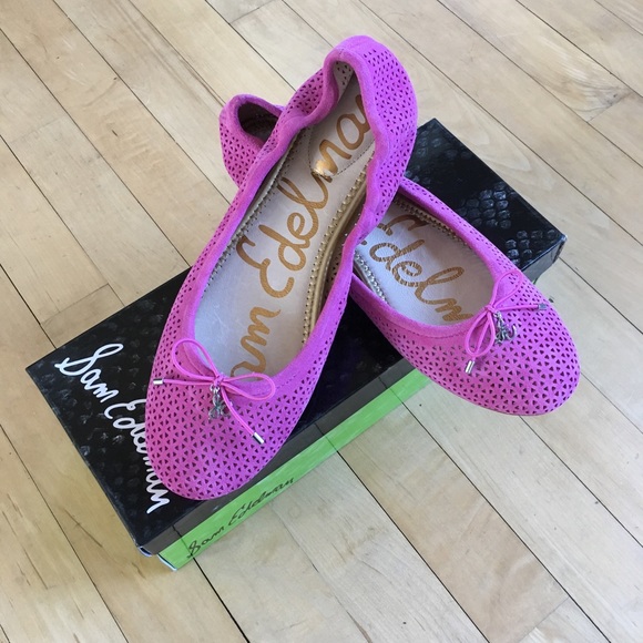 sam edelman pink flats